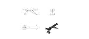 Panca regolabile  + Leg extension