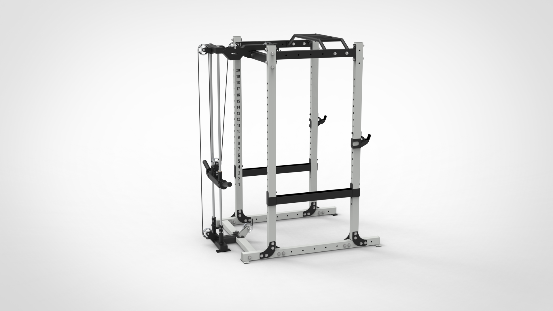 Lat machine senza pacco pesi